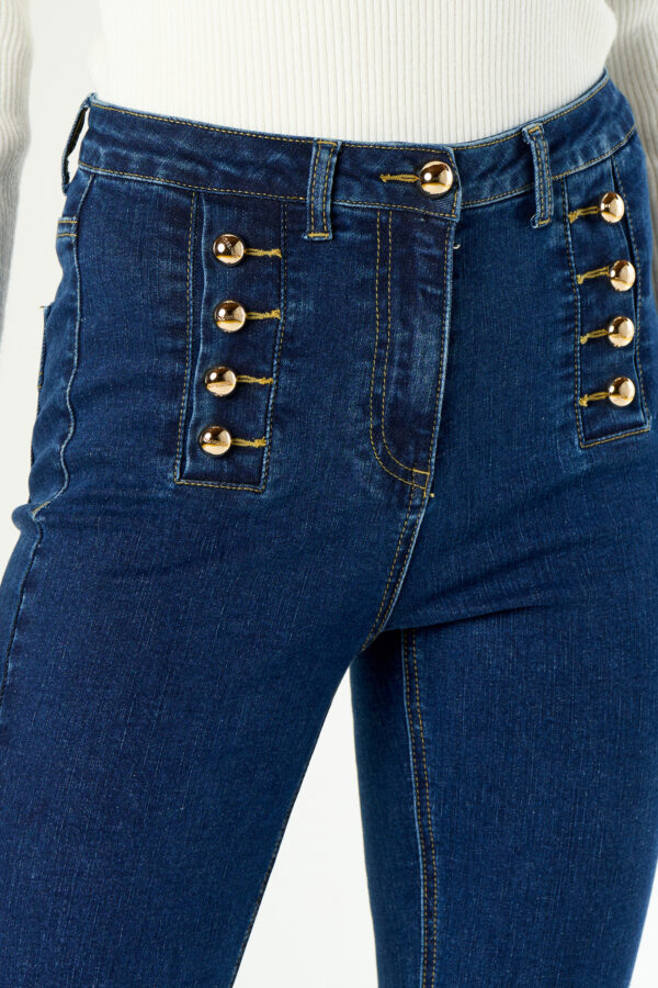 Jeans bottoni - immagine 4