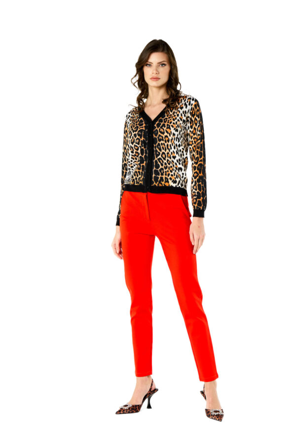 Cardigan stampato - immagine 3