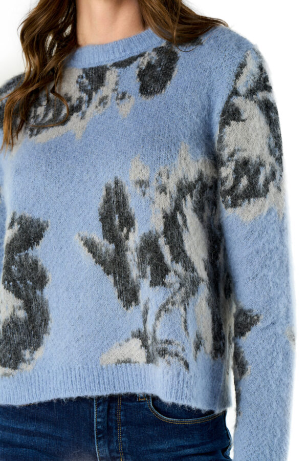 Rose Jacquard Sweater - Image 4