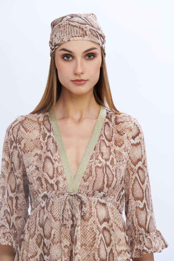 Foulard stampato - immagine 3