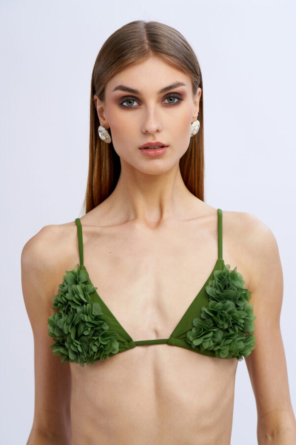 Bikini triangolo petali - immagine 3