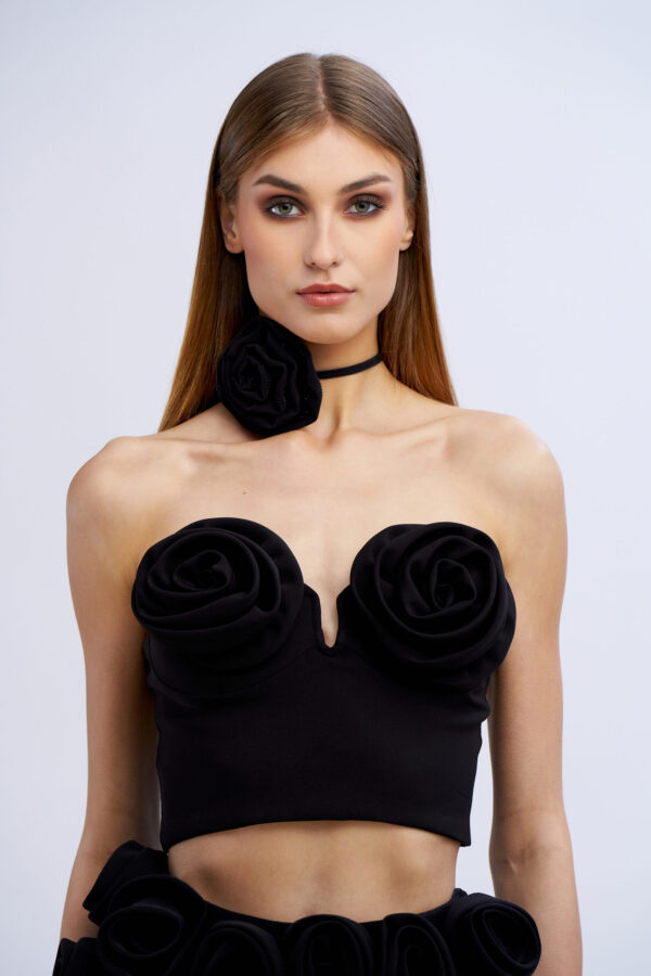 Rose diamond choker - Image 3
