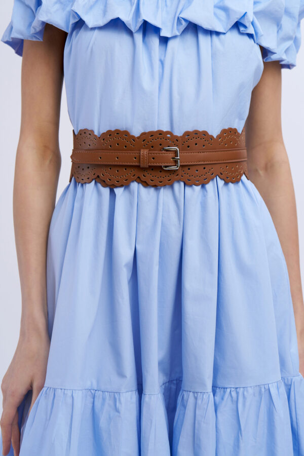 Perforated belt