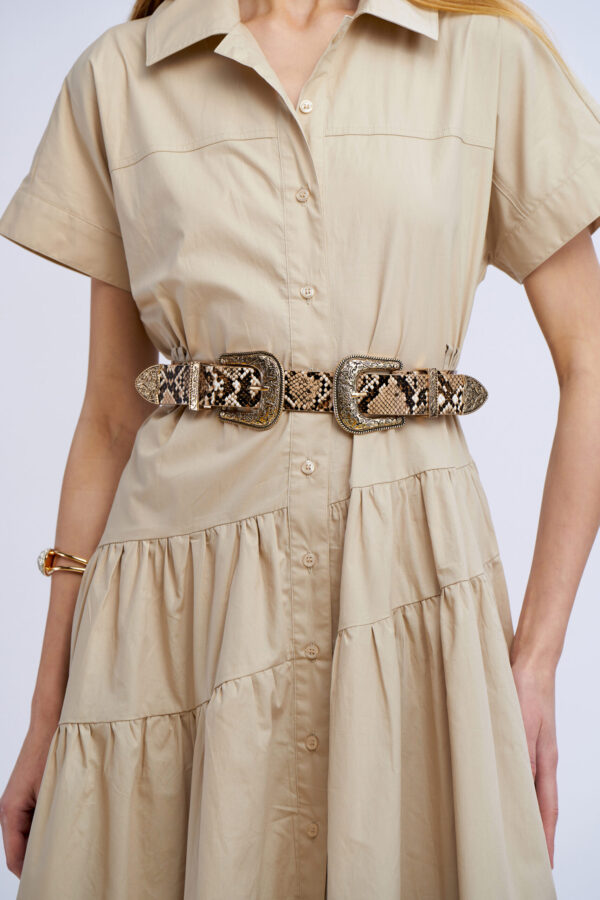 Double buckle Texas belt - Image 4