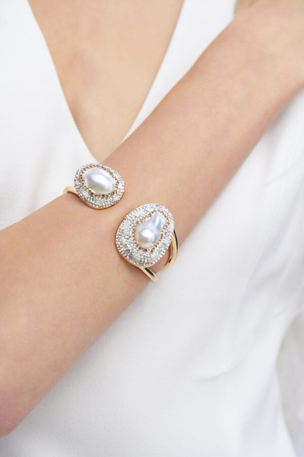 Bracciale brillanti e pietre - immagine 3