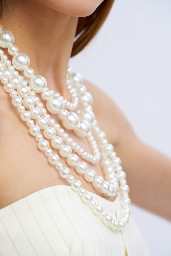 Maxi collana perle - immagine 2