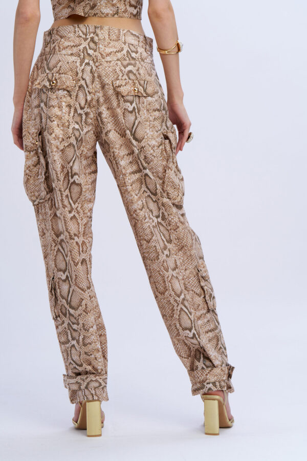 Printed Cargo Pants - Image 5