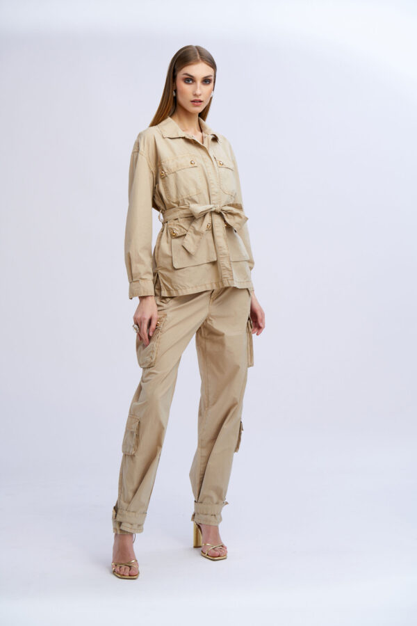 Solid Cargo Jacket - Image 2