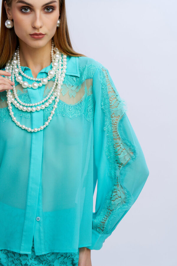 Camicia pizzo - immagine 8