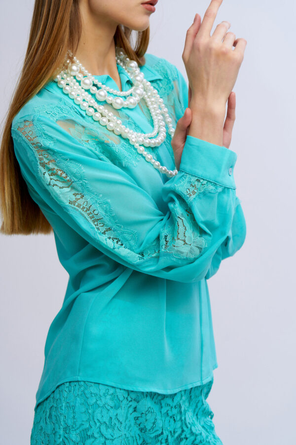 Camicia pizzo - immagine 9