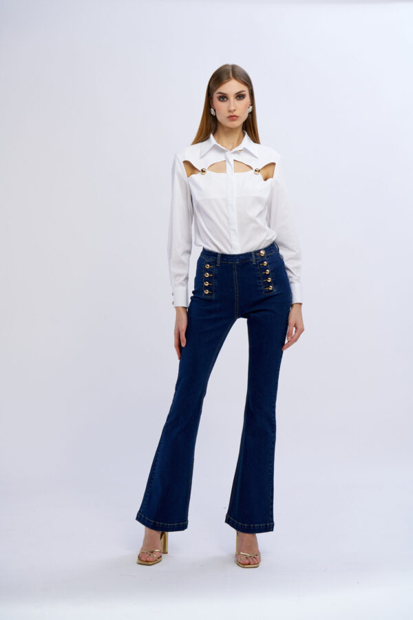 Camicia open bottoni - immagine 4