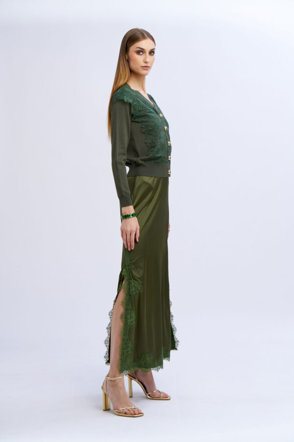Micro Lace Cardigan - Image 4