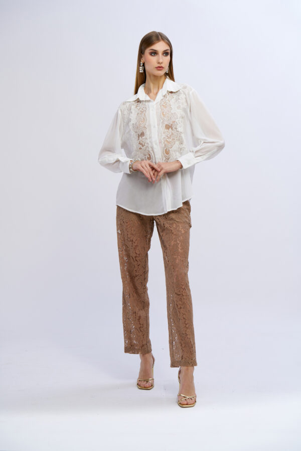 Camicia ricamo