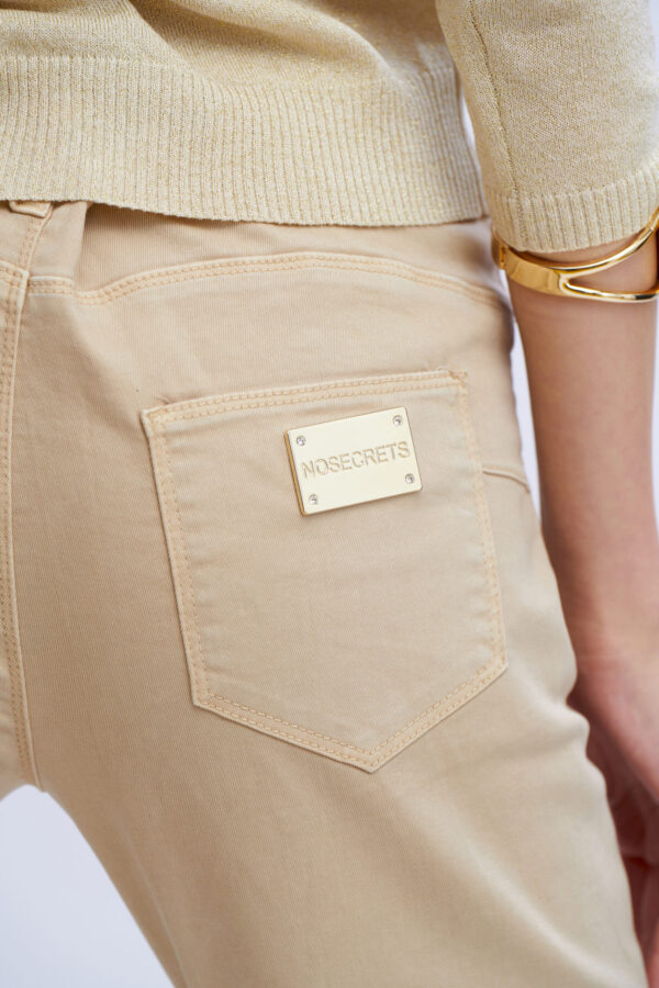 Jeans drill rombi diamanti - immagine 3
