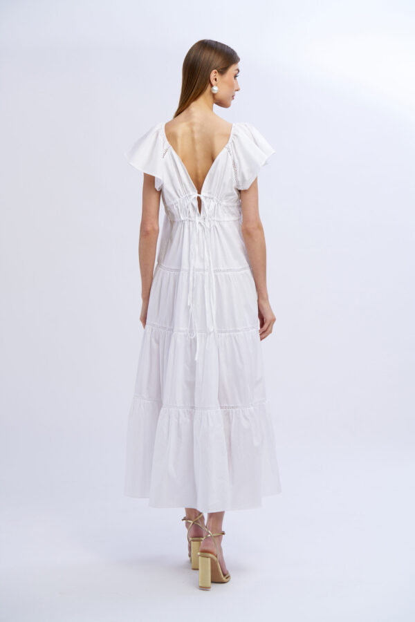 Embroidered Ajour Dress - Image 2