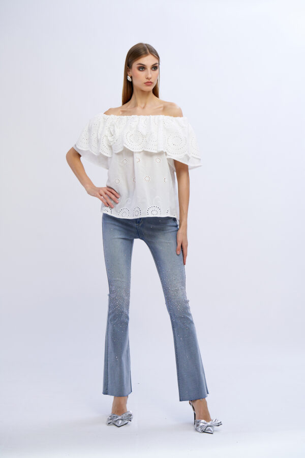 Cotton Sanggallo Top