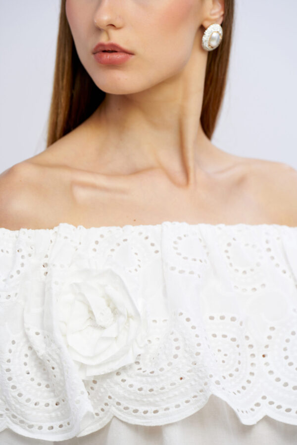 Cotton Sanggallo Top - Image 3