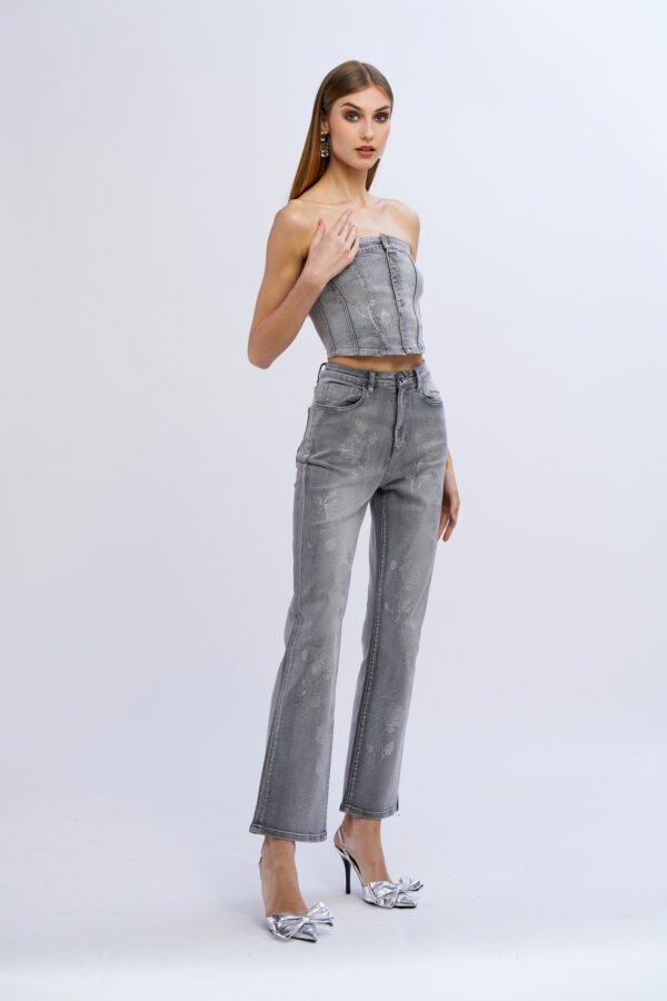 Diamond Roses Jeans