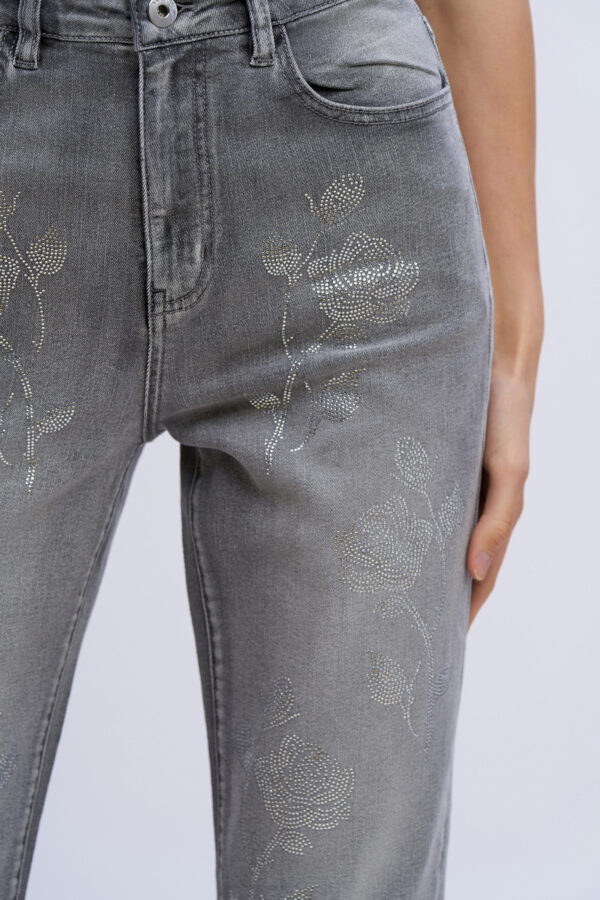 Jeans diamond roses - immagine 2