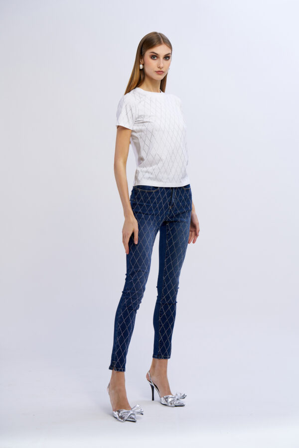 Diamond Rhombus Jeans