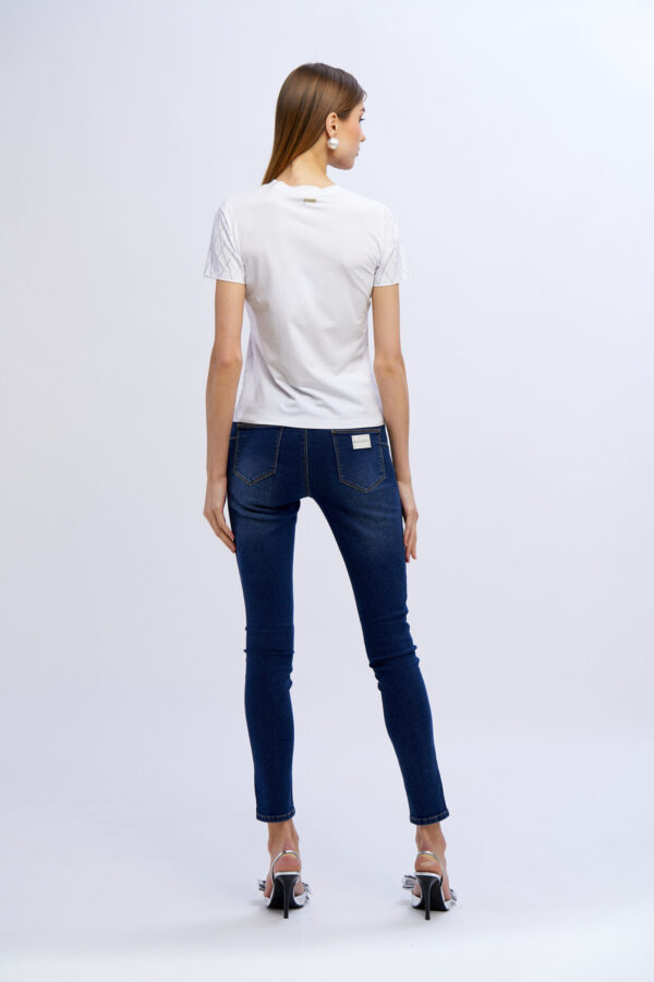 Jeans rombi diamanti - immagine 4
