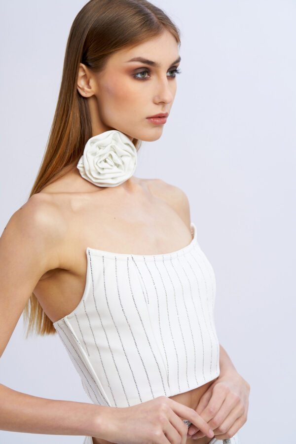 Diamond Pinstriped Top - Image 2