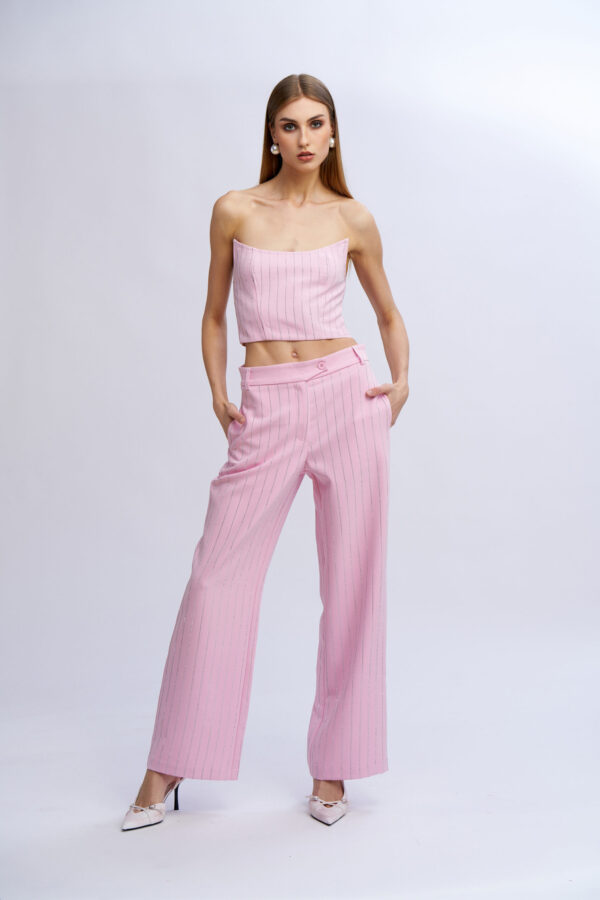 Diamond Pinstriped Top - Image 6