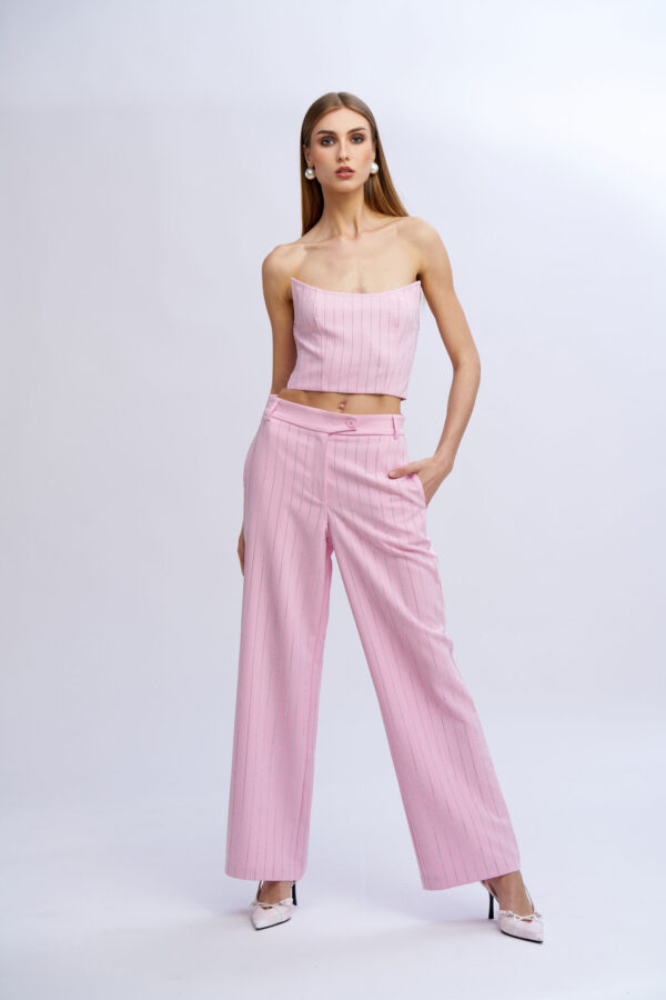 Diamond Pinstriped Top - Image 7