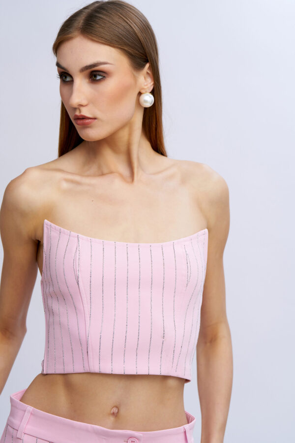 Diamond Pinstriped Top - Image 8