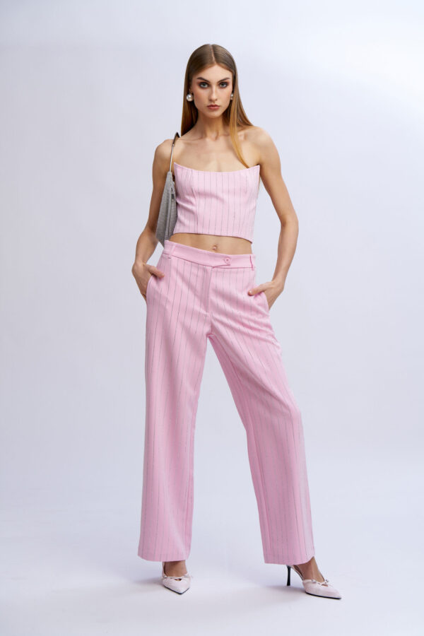 Diamond Pinstriped Top - Image 9