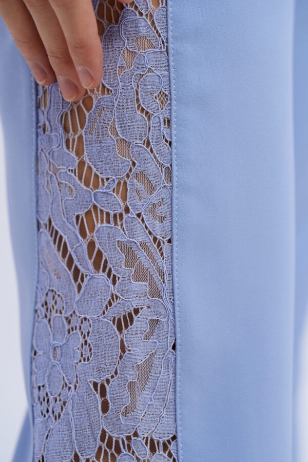 Trousers with Lace Inserts - Image 3