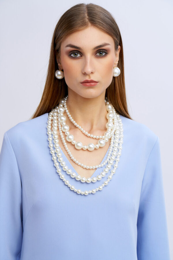 Dress with Rose Sleeves - Image 5