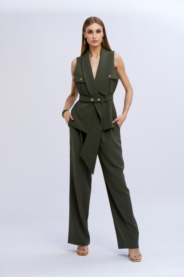 Gilet con cintura