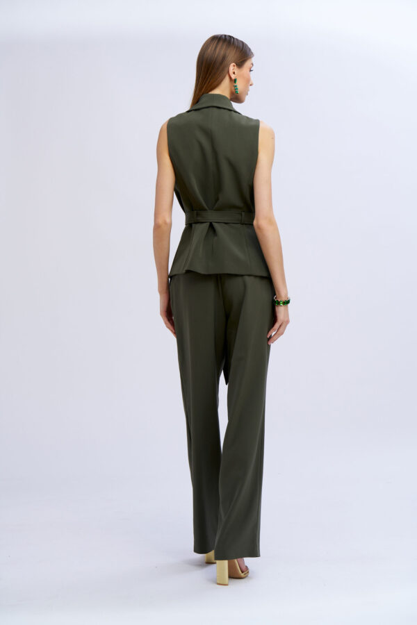 Gilet con cintura - immagine 2