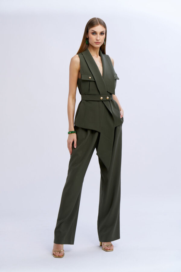 Gilet con cintura - immagine 5