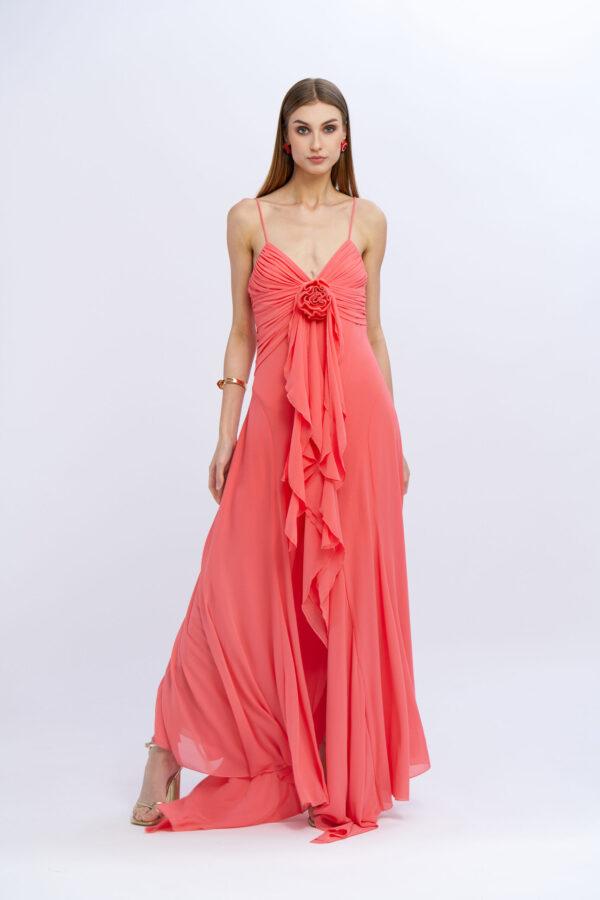 Abito Ariel spalline e rosa - immagine 6