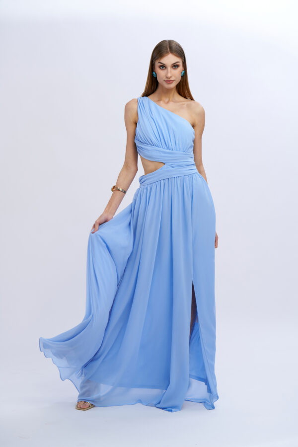 Long Dress with Cut