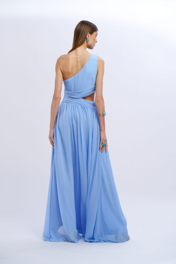 Long Dress with Cut - Image 2