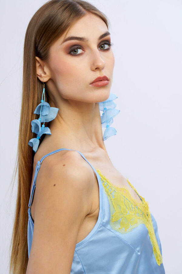 Top raso e pizzo - immagine 5