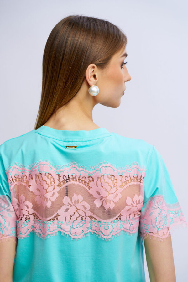 T-shirt pizzo - immagine 2