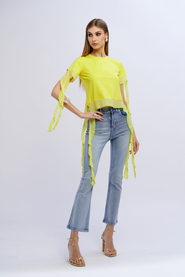 T-shirt volant