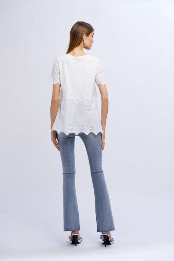 Sanggallo Embroidered T-shirt - Image 2