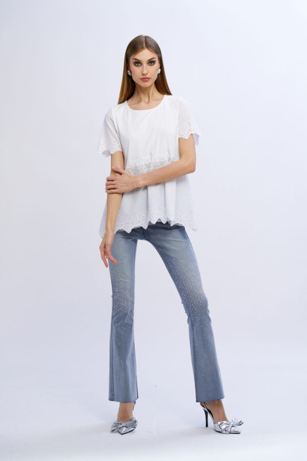 Sanggallo Embroidered T-shirt - Image 4