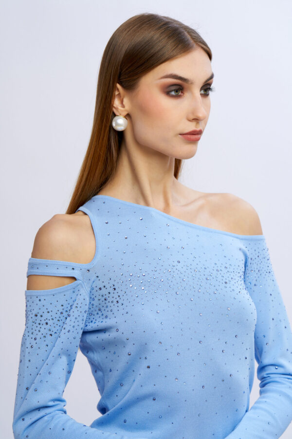 Stardust Cut Knit Top - Image 2