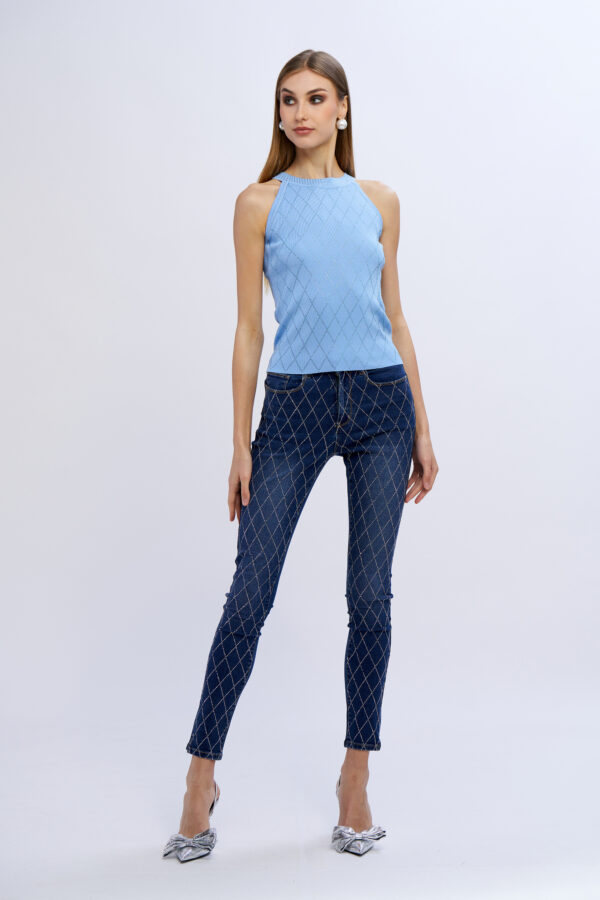 Diamond Rhombus Tank Top