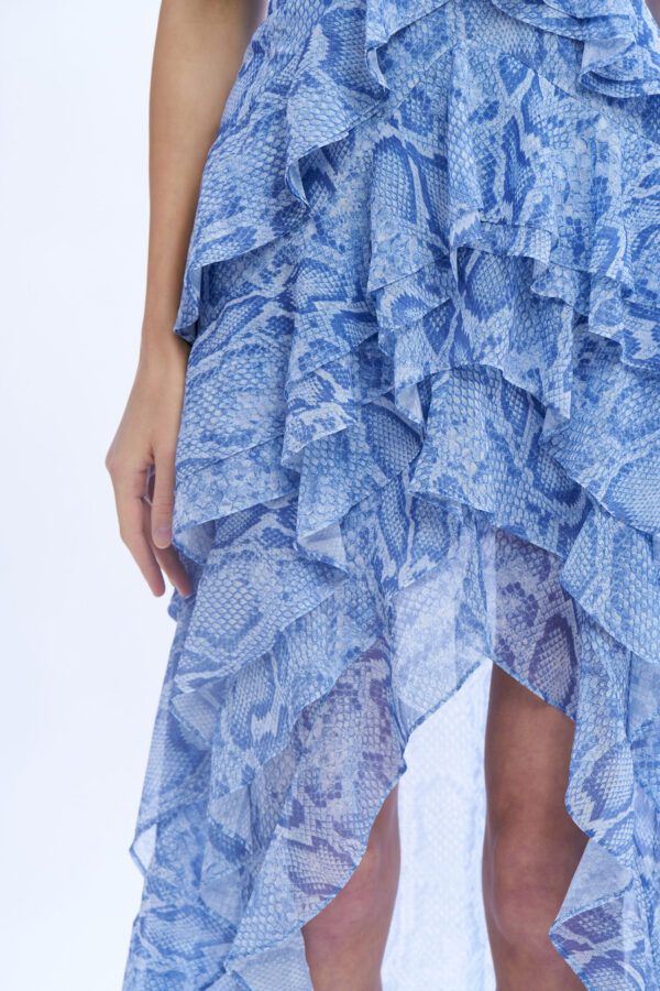 Elsa Long Dress with Ruffles - Image 3
