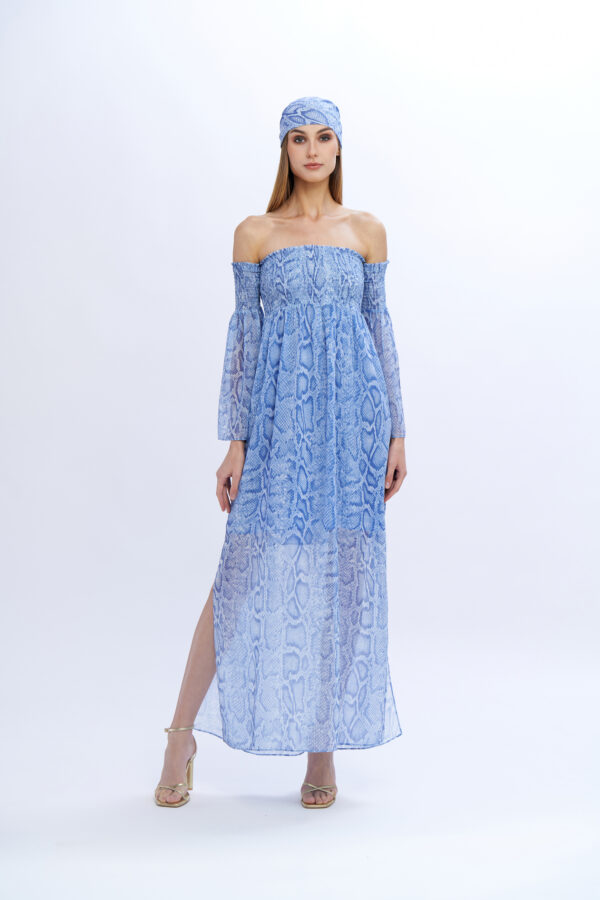 Diletta Dress with Smocking Detail