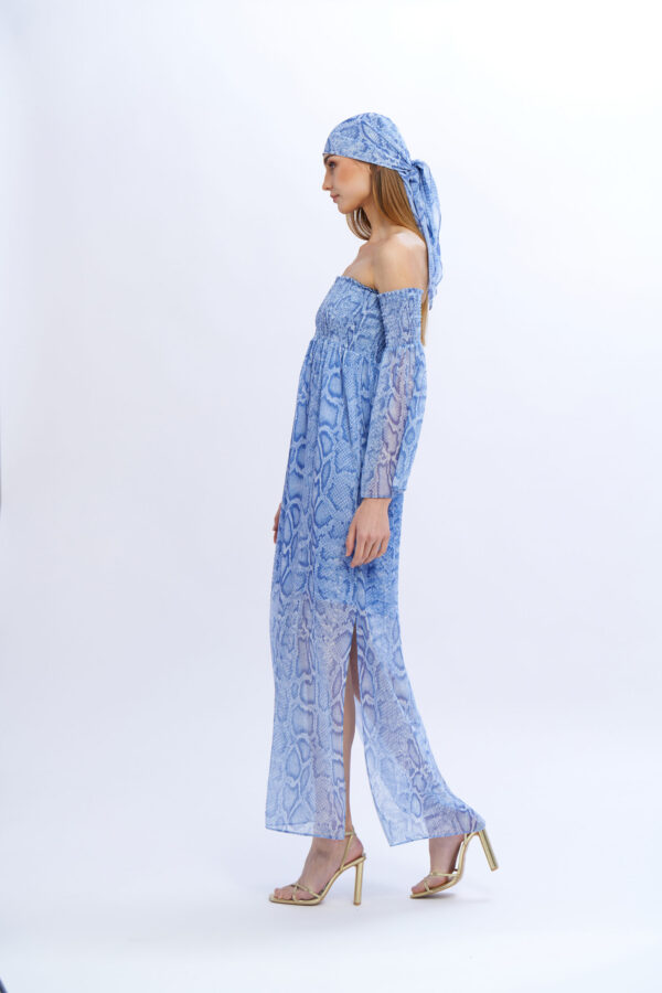 Diletta Dress with Smocking Detail - Image 5