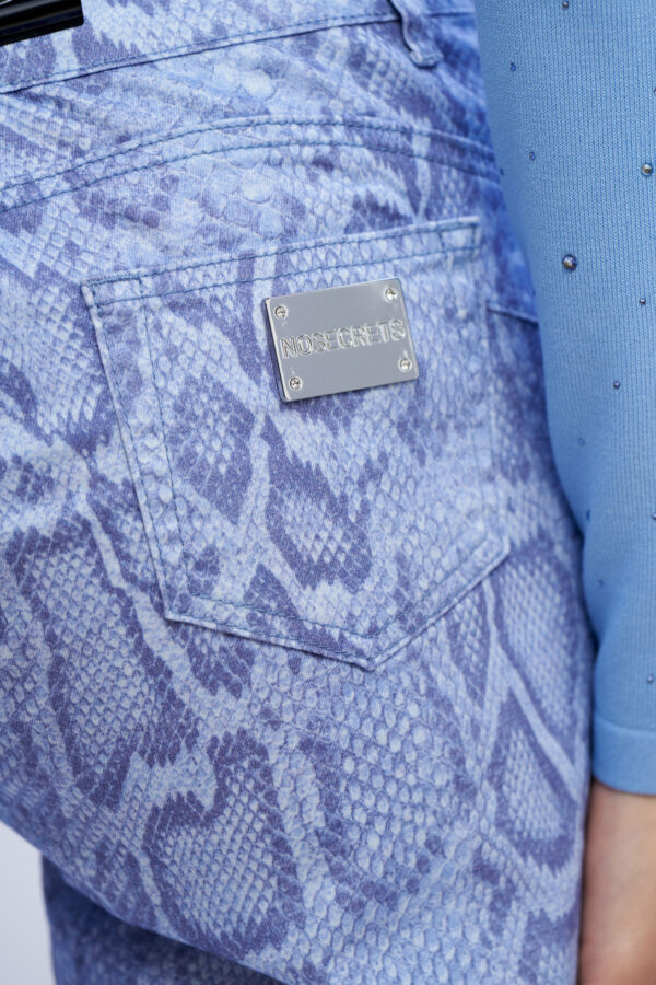 Printed Flared Trousers - Image 3