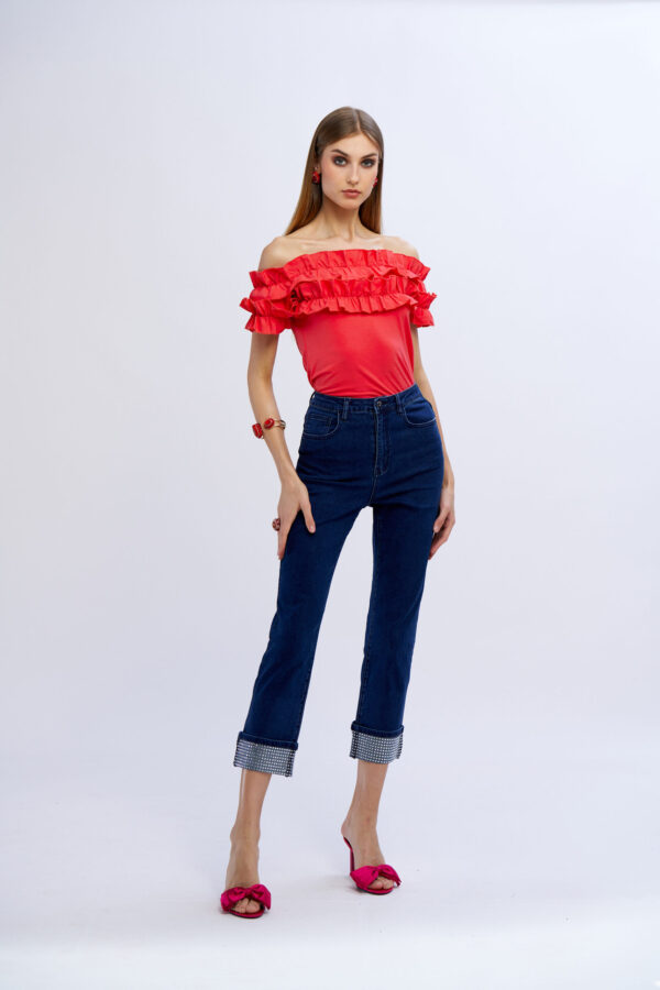 T-shirt rouches - immagine 6
